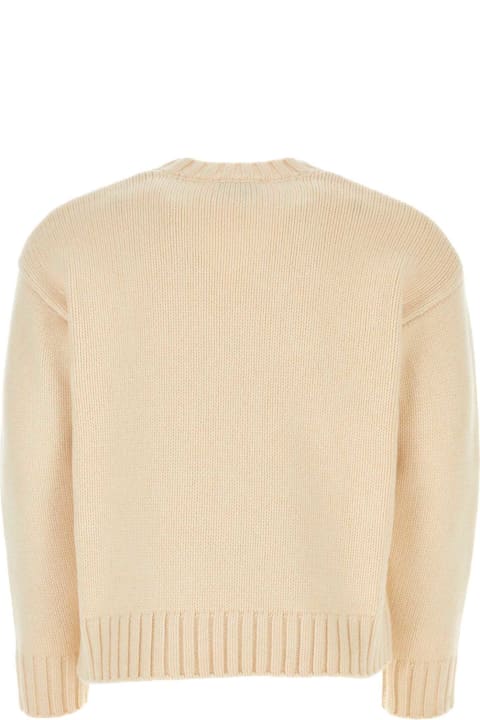 The Harmony for Men The Harmony Ivory Wool Walker Oversize Sweater