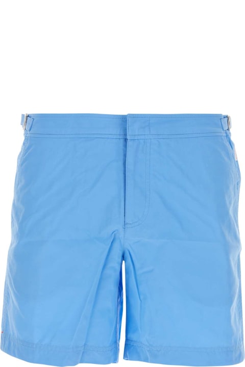 Pants for Men Orlebar Brown Light-blue Polyester Bulldog Swimming Shorts