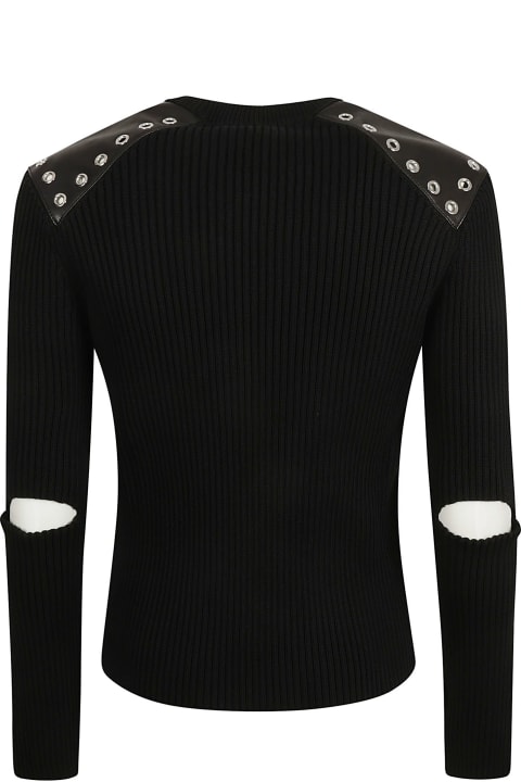 Homeware Alexander McQueen Studded Shoulder Sweater