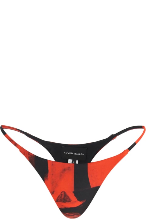 Louisa Ballou Swimwear for Women Louisa Ballou Bikini Briefs In Techno Jersey