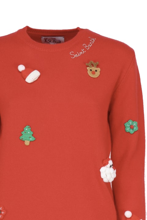 Fashion for Women MC2 Saint Barth Wool Blend Christmas Sweater