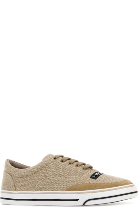 Homeware Dolce & Gabbana Biscuit Canvas Dg Sailing Sneakers