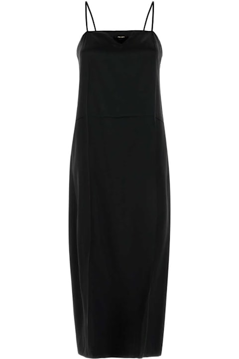 Prada Dresses for Women Prada Black Satin Dress