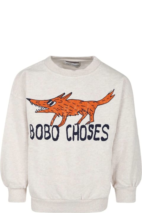 Bobo Choses for Kids Bobo Choses Bobo Choses Sweaters Grey