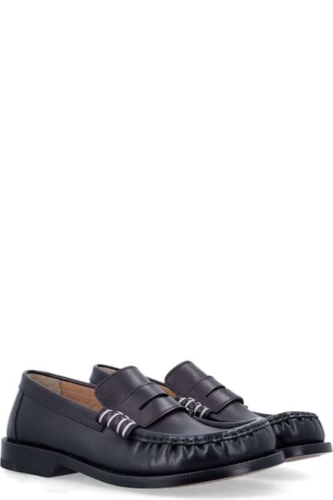 J.W. Anderson Jw Anderson Women S Black Loafer Moccasins