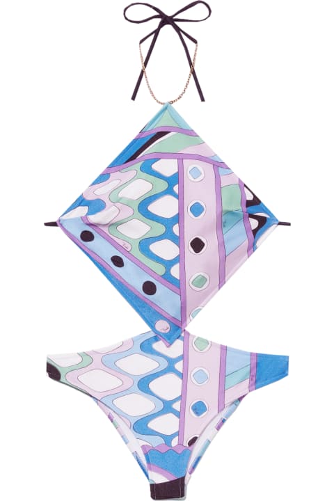 Swimwear for Women Pucci Vivara Print Swimsuit