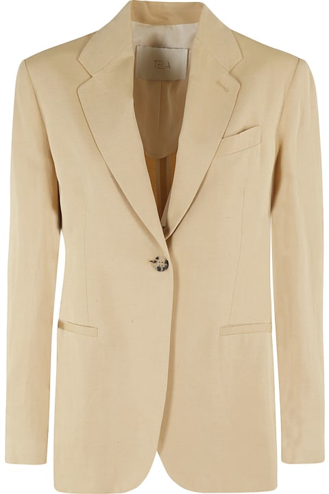 Tela Coats & Jackets for Women Tela Abelia Fluid