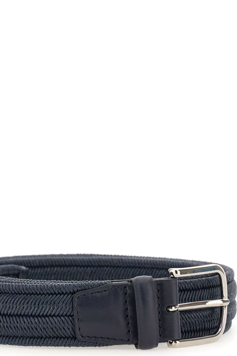 Fashion for Men Orciani Cotton And Leather Belt