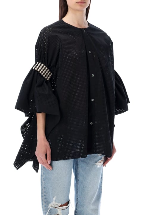 Pearl Embellishment Shirt