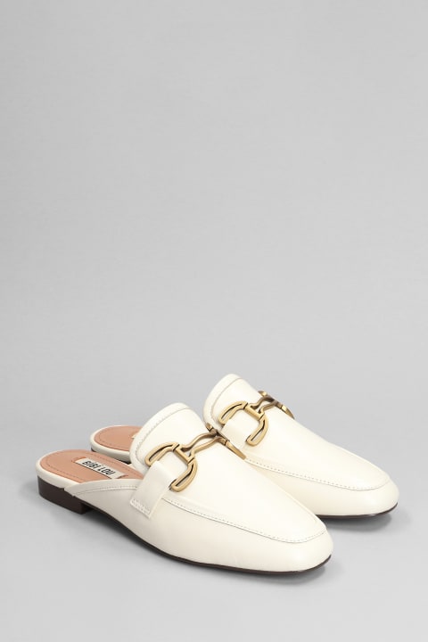 Shoes Sale for Women Bibi Lou Vela Slipper Slipper-mule In White Leather