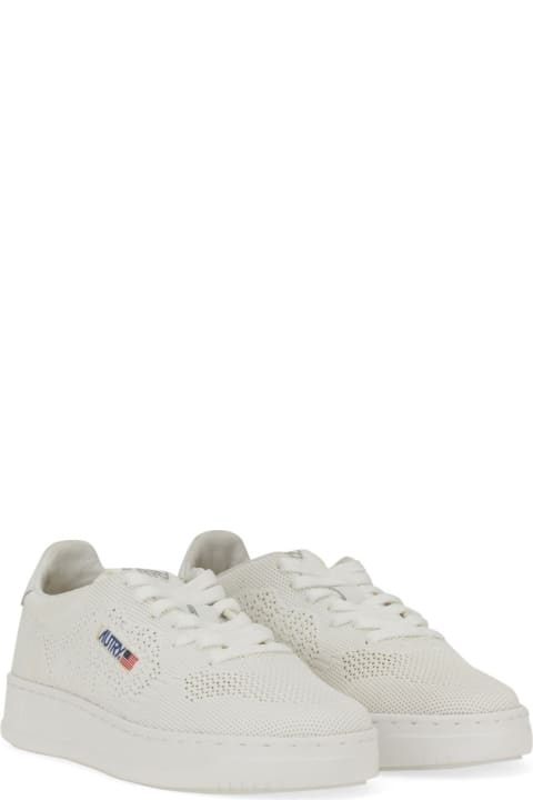 Autry Sneakers for Men Autry White Easeknit Low Sneakers