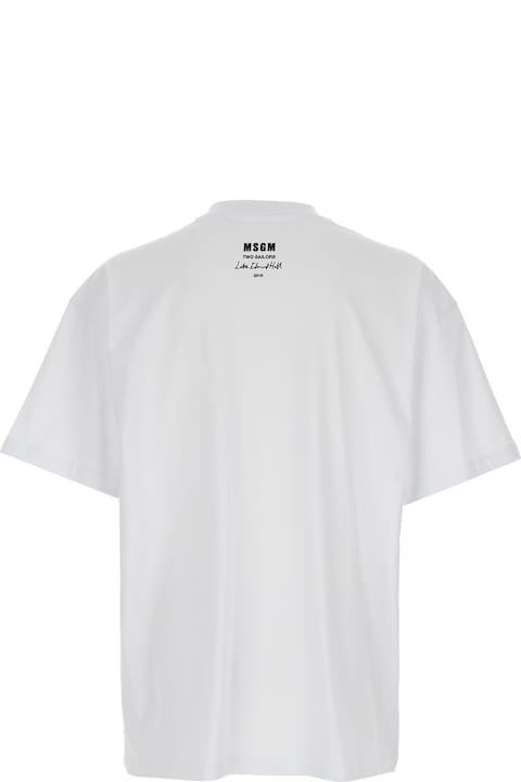 Homeware MSGM White Crewneck T-shirt