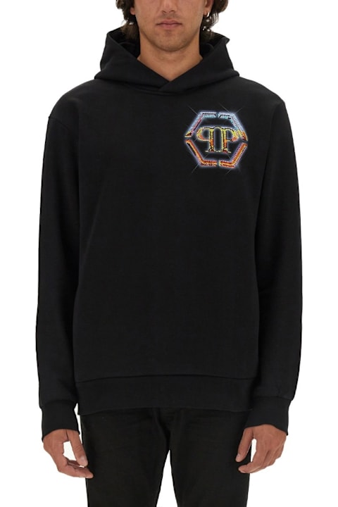 Philipp Plein Fleeces & Tracksuits for Men Philipp Plein Hexagon Hoodie