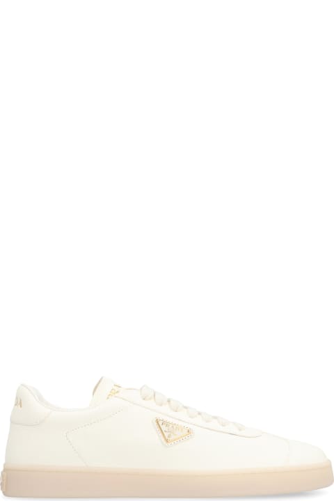 Sale for Women Prada Leather Low-top Sneakers