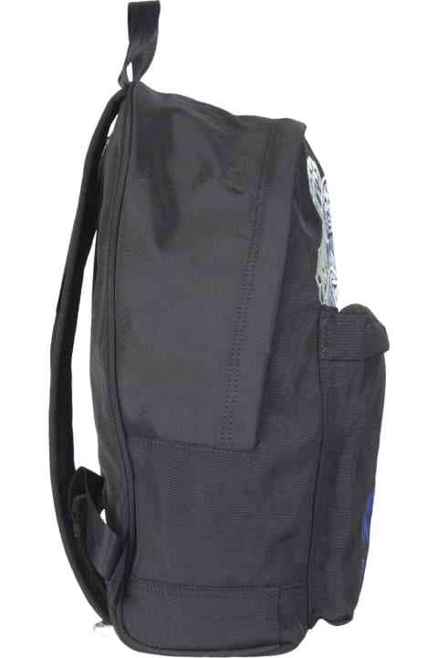 Large Backpack With Tiger Logo
