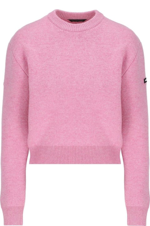 Sweaters for Women Balenciaga Logo Patch Knitted Jumper