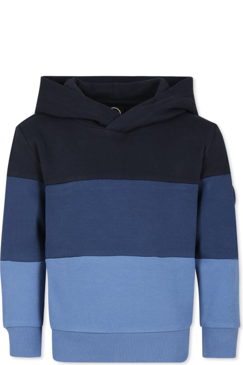 Homeware Colmar Blue Sweatshirt For Boy With Logo