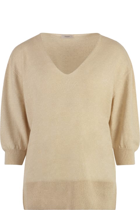 Agnona Sweaters for Women Agnona Cashmere And Linen Sweater