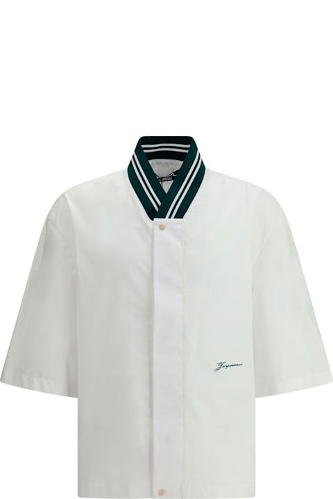 Jacquemus Shirts for Women Jacquemus La Chemise Baseball Shirt