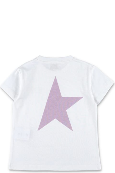 Golden Goose T-Shirts & Polo Shirts for Girls Golden Goose Logo Printed Crewneck T-shirt