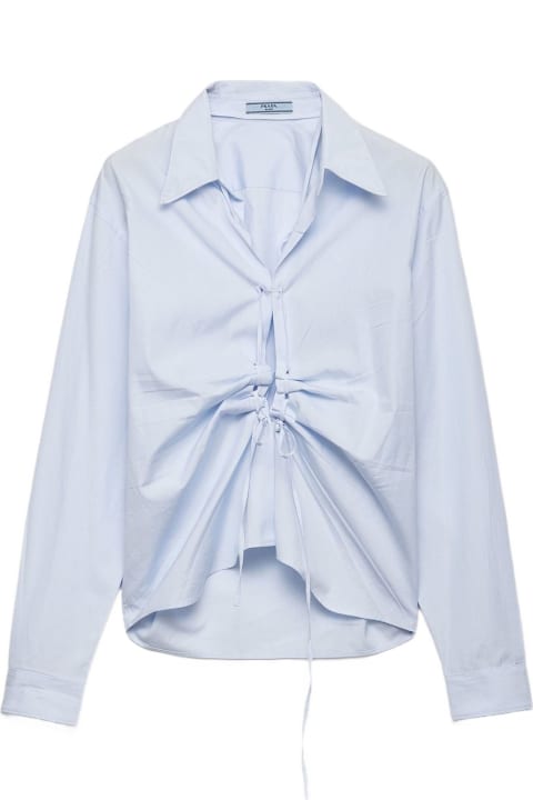 Homeware Prada Prada Lace-up Shirt