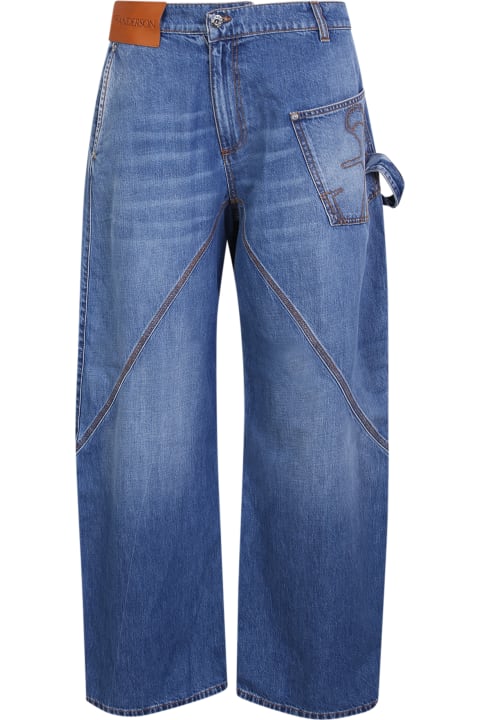 J.W. Anderson Jeans for Men J.W. Anderson Twisted Workwear Denim Pants