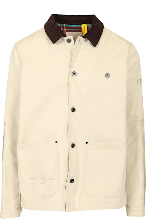 الملابس لـ القسم الرجالي Moncler Genius "geike" Shirt Jacket Moncler X Frgmt