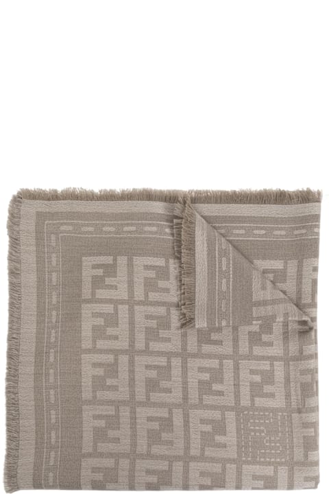 الأوشحة والأغطية لـ السيدات Fendi Fendi Scarf With Monogram