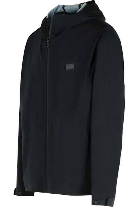 Dolce & Gabbana Coats & Jackets for Men Dolce & Gabbana Black Nylon Jacket