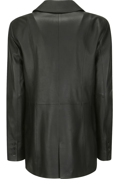 ウィメンズ新着アイテム Desa 1972 Leather Blazer Jacket