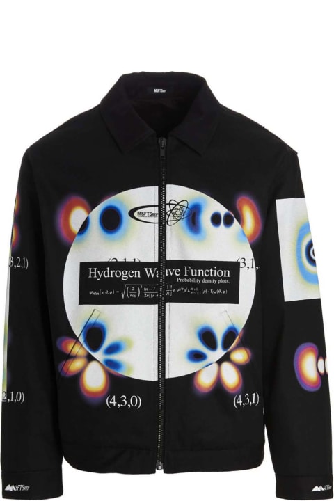 MSFTSrep Coats & Jackets for Men MSFTSrep 'hydrogen Wave' Jacket