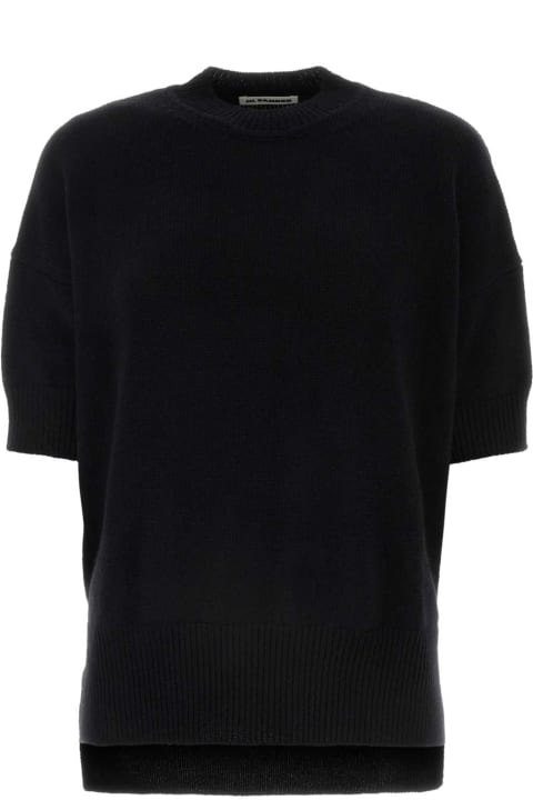 Fashion for Women Jil Sander Black Cashmere Sweater