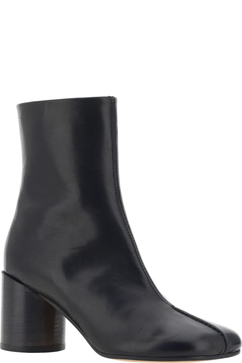 MM6 Maison Margiela Boots for Women MM6 Maison Margiela Leather Ankle Boots
