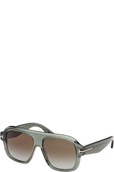 Tom Ford Eyewear for Kids Tom Ford Eyewear Tom Ford Tf 1324 Rhonda - Crystal Green Sunglasses