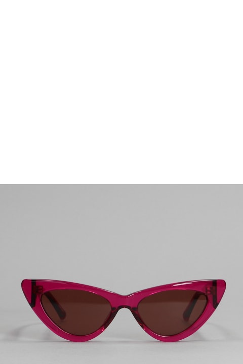 The Attico Women The Attico Sunglasses In Red Acetate