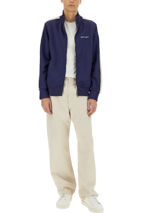 Palm Angels Coats & Jackets for Men Palm Angels Zip Sweatshirt.
