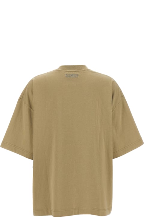 VETEMENTS for Homeware VETEMENTS 'oval Logo' T-shirt