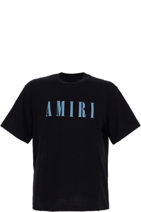 Topwear for Men AMIRI Logo Printed Crewneck T-shirt