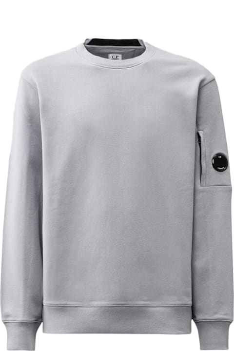 Homeware C.P. Company Light Blue Cotton Sweater