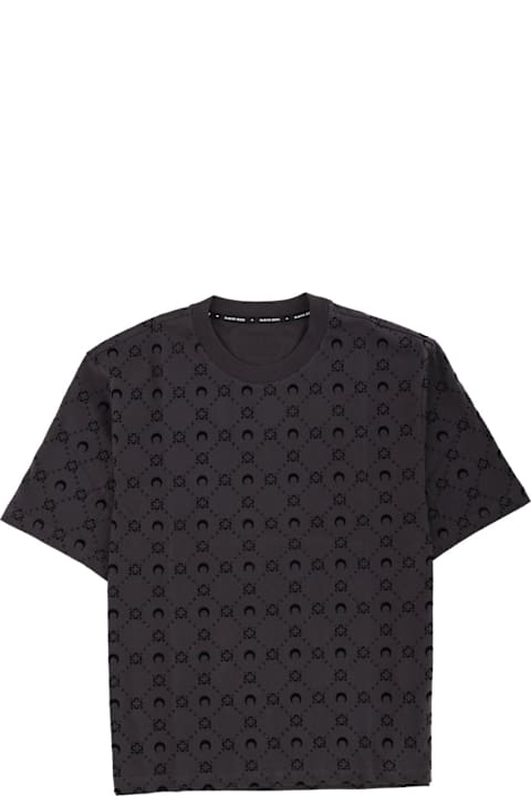 Marine Serre for Kids Marine Serre "faded Moon" T-shirt