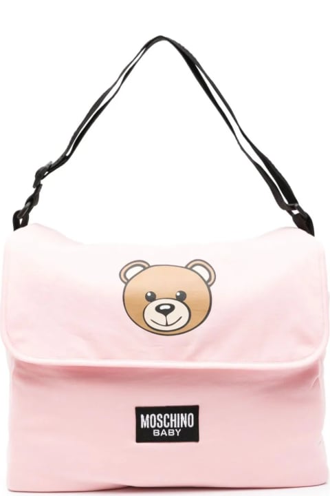 Accessories & Gifts for Baby Girls Moschino Borsa Fasciatoio Teddy Bear
