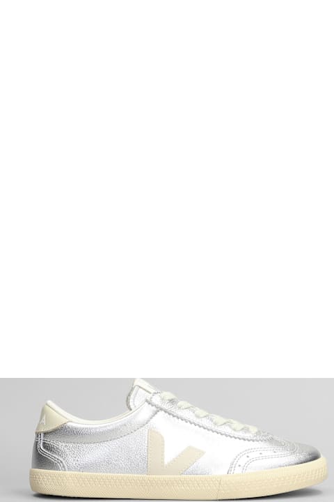 Veja Sneakers for Women Veja Volley O.t Sneakers In Silver Leather