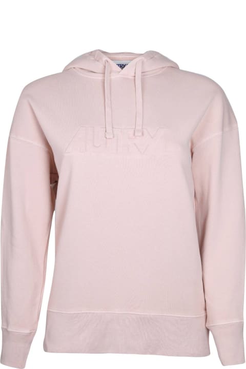 Autry Fleeces & Tracksuits for Women Autry Cotton Sweatshirt With Embossed Logo
