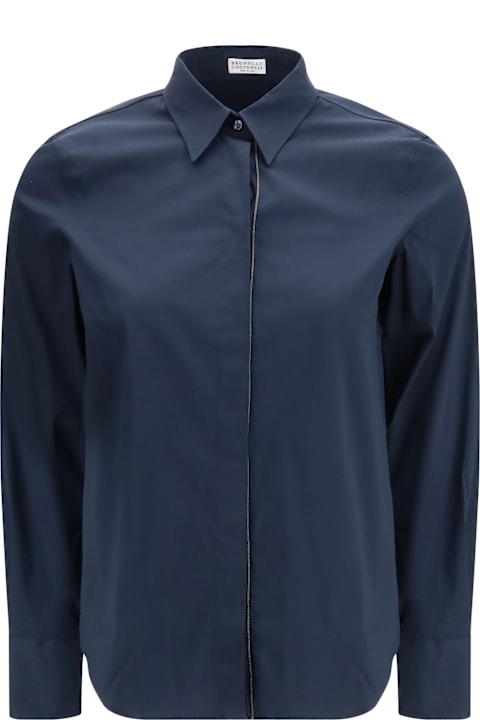 Brunello Cucinelli for Kids Brunello Cucinelli Shirt With Embellishments