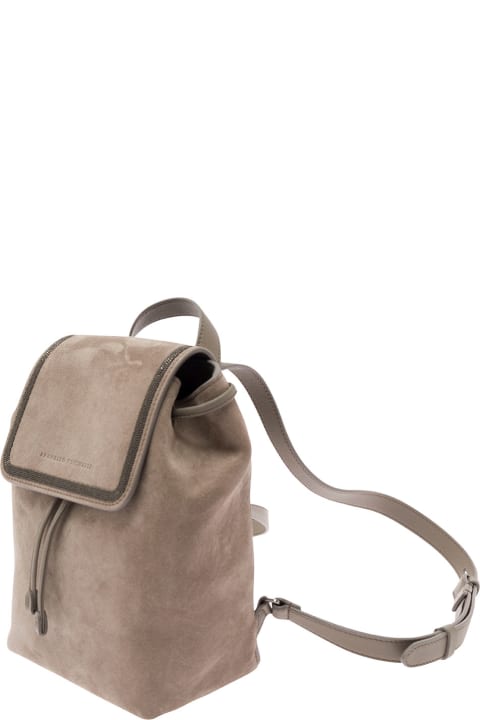 Backpacks for Women Brunello Cucinelli Drawstring Backpack