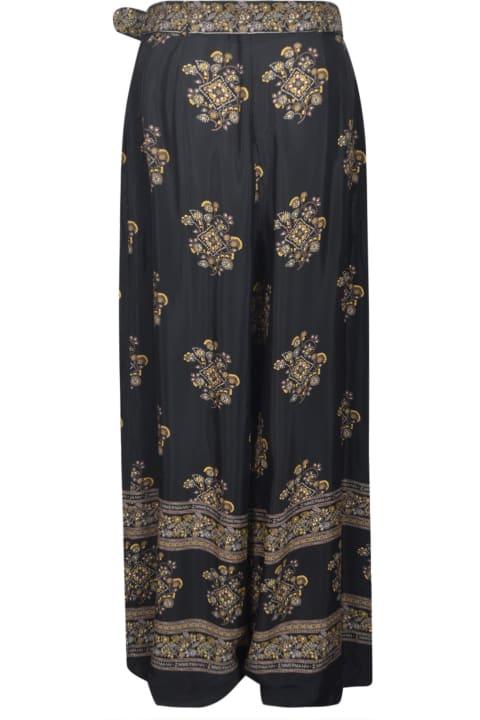 Zimmermann Pants & Shorts for Women Zimmermann Belted Printed Trousers