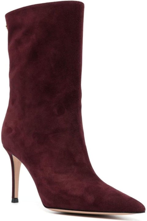 Pointed-toe Ankle Boots