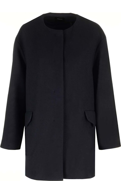 Theory Coats & Jackets for Women Theory Recycled Wool Coat
