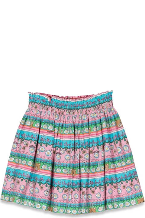 Moschino لـ بنات Moschino Patterned Skirt