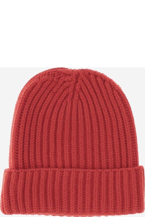 Hats for Women Patou Cashmere And Wool Beanie With Logo